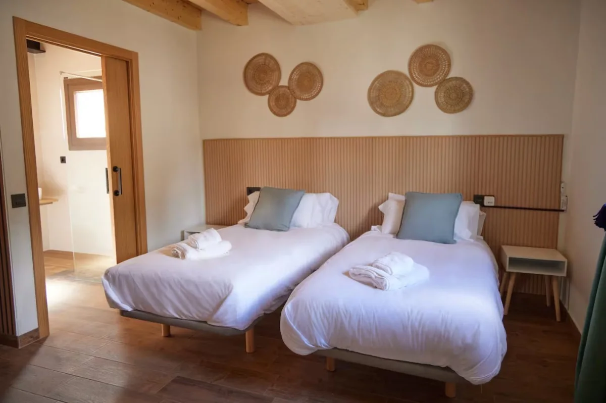 Habitación con dos camas individuales